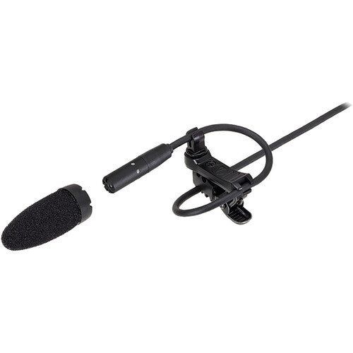 Audio-Technica BP898c Subminiature Cardioid Condenser Lavalier Microphone w/ 55” Unterminated Cable