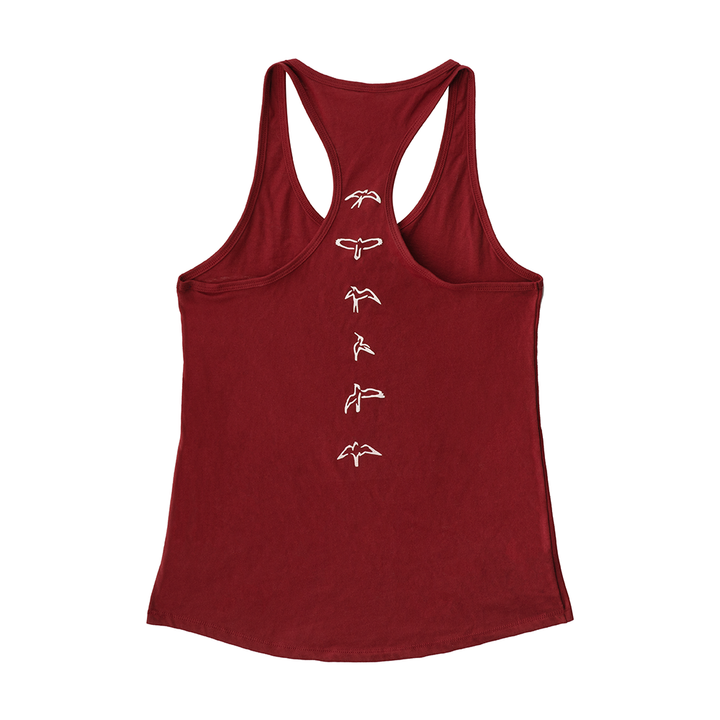 PRS Women's Racerback Tank - Oxblood Red