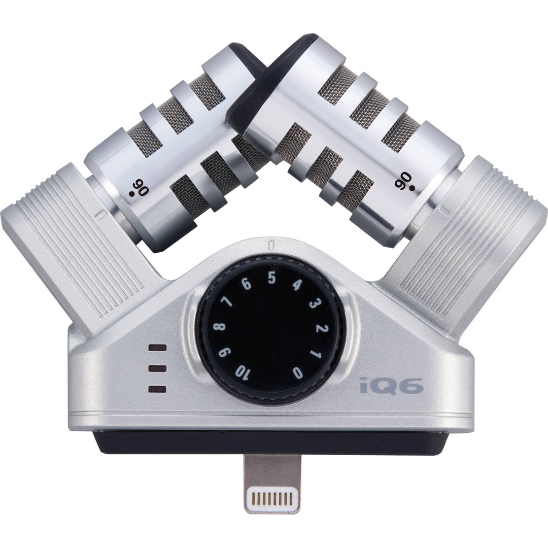 Zoom iQ6 Stereo X/Y Microphone for iOS Mobile Device