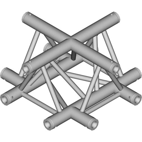 Global Truss F33-TR-4100UD 4 Way Triangle Cross-Junction -Apex Up