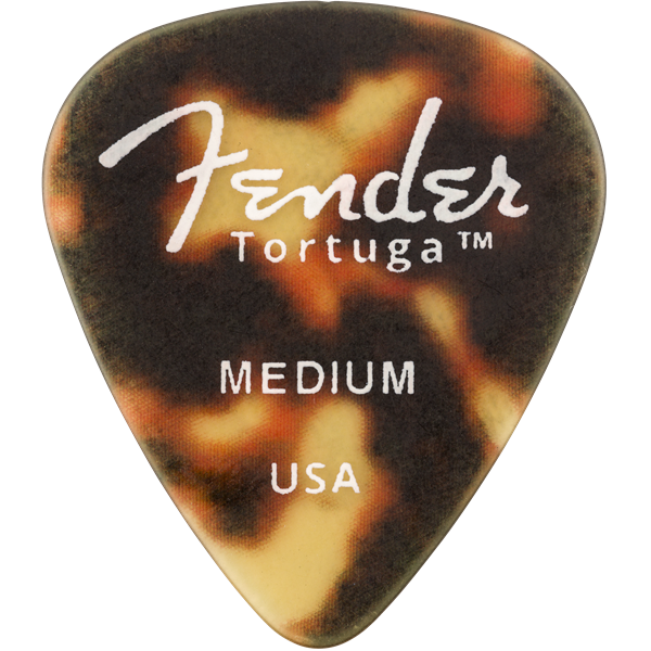 Fender 351 Shape Tortuga Picks - 6-Pack - Shell