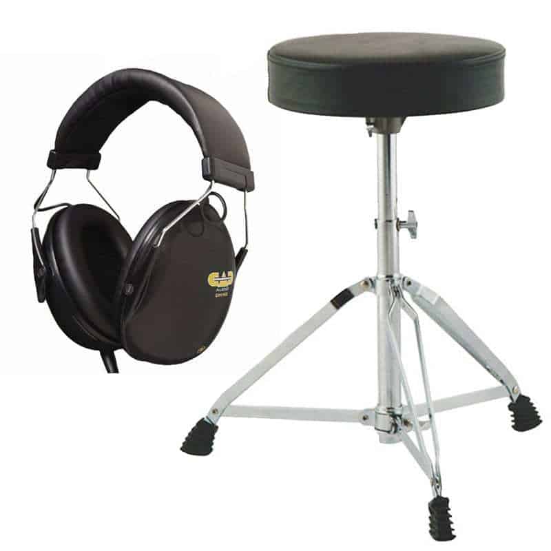CAD Audio DH100 - Drummer Isolation Headphones 50mm Drivers