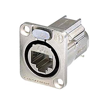 Neutrik NE8FDX-Y6 - Nickel EtherCon Jack -Cat6A -IDC Termination