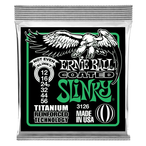Ernie Ball 3126EB COATED NOT EVEN SLINKY 12-56