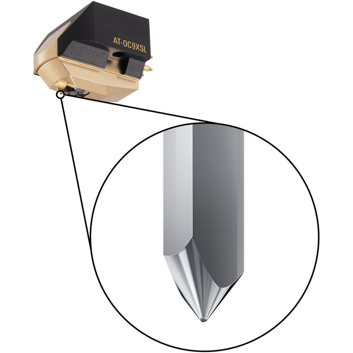 Audio-Technica Consumer AT-OC9XSL Dual Moving Coil Cartridge - Special Line Contact Stylus