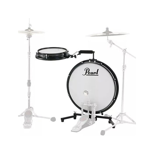 Pearl PCTK-1810 Compact Traveler 2-Piece Drum Kit with Slim 18'' Bass Drum