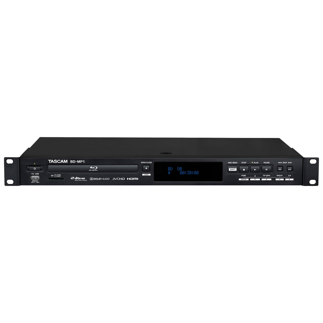 Tascam BD-MP1 Professional-Grade Blu-Ray Media Player