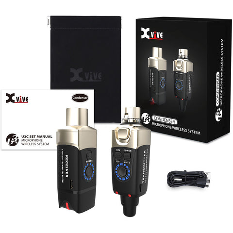 Xvive U3C 2.4 GHz Wireless System for Condensor Mic – Music City