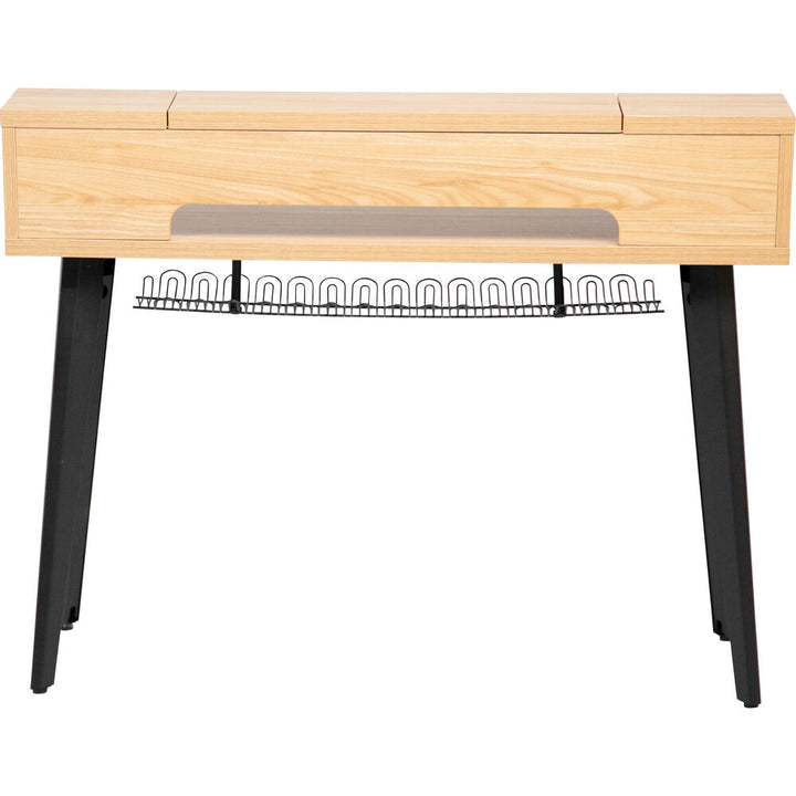 Gator Elite Furniture Series 61-Note Keyboard Table - Natural Maple Matte