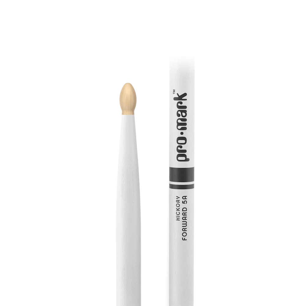 Promark TX5AW-WHITE -Promark Classic 5A Drumsticks -White