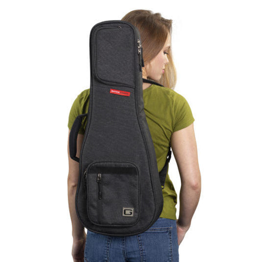Gator GT-UKE-CON-BLK Transit Bag for Concerto Ukulele - Black