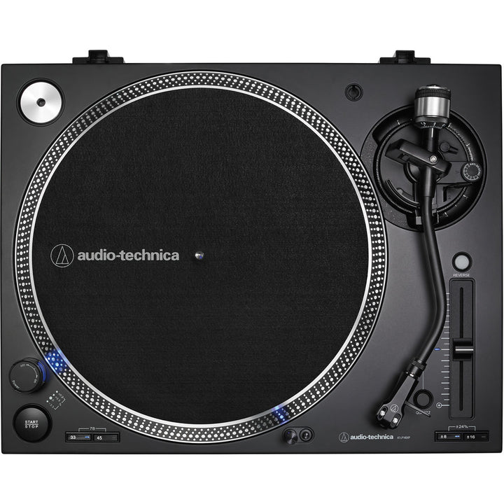 Audio-Technica Consumer AT-LP140XP Direct Drive Professional DJ Turntable - Black
