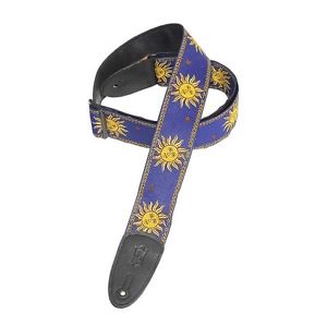 Levy's MPJG-SUN-BLU Woven Guitar Straps