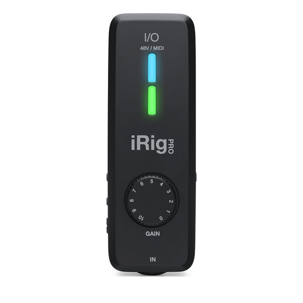 IK Multimedia iRig Pro I/O Audio and MIDI Interface for Mac, Windows & iOS
