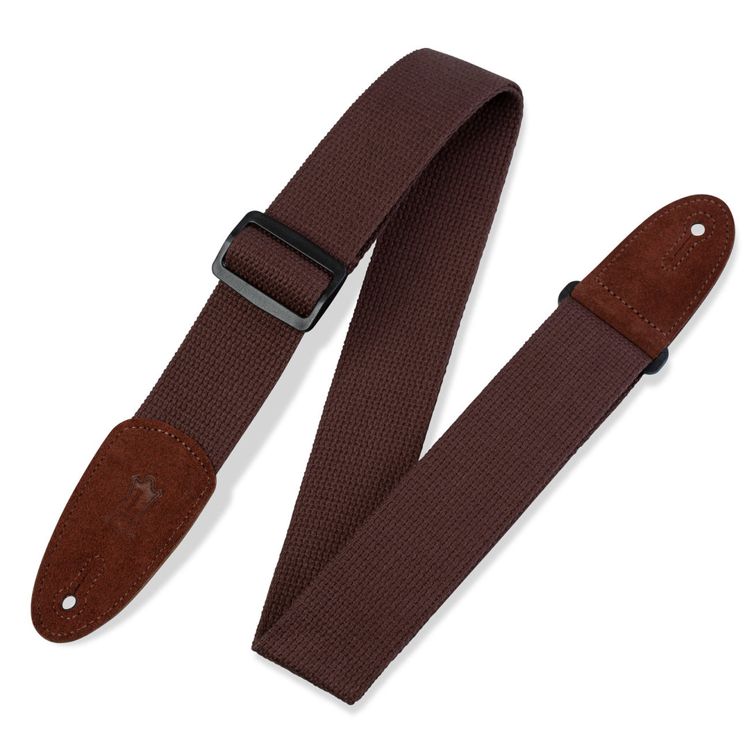 Levy's MC8-BRN Cotton Guitar Straps