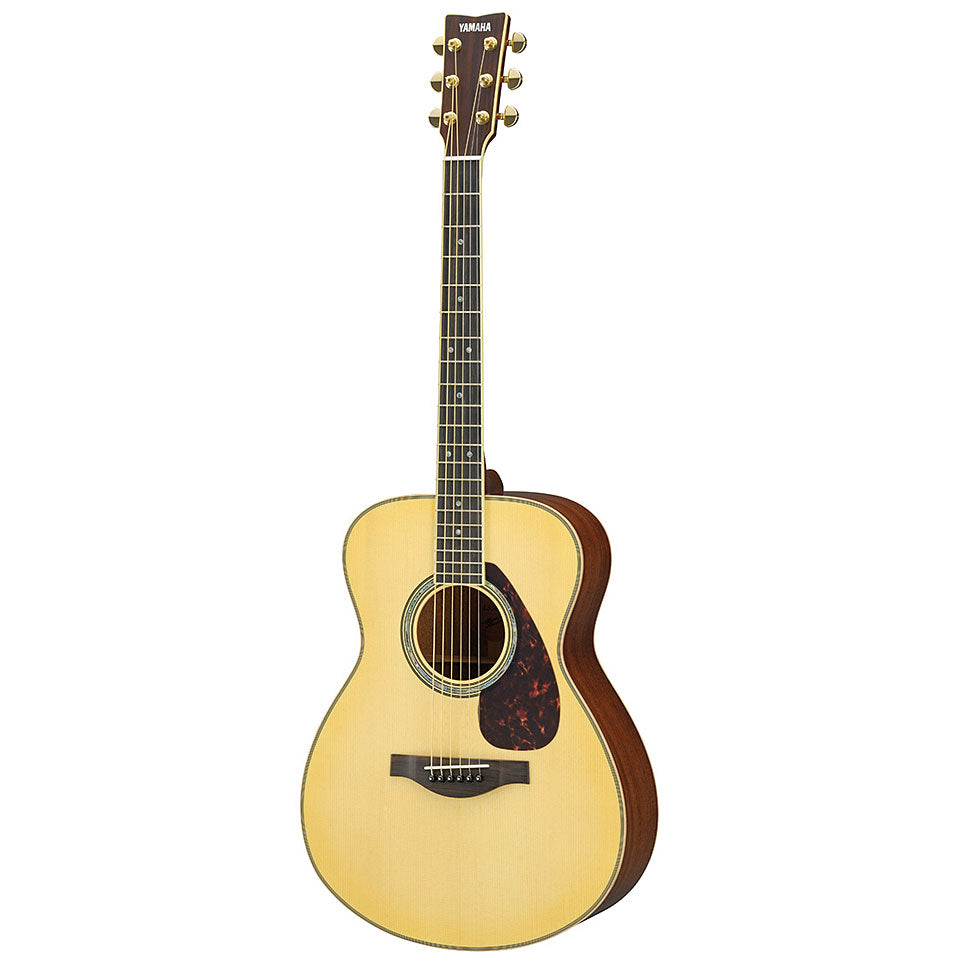 Yamaha LS16MARE Small Body 6-String RH Acoustic Electric Guitar with Gig Bag-Natural