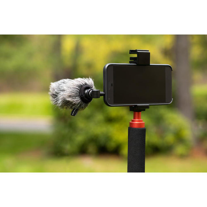 Saramonic SmartMic5S Mini Shotgun Microphone for Smartphones, Tablets, Laptops