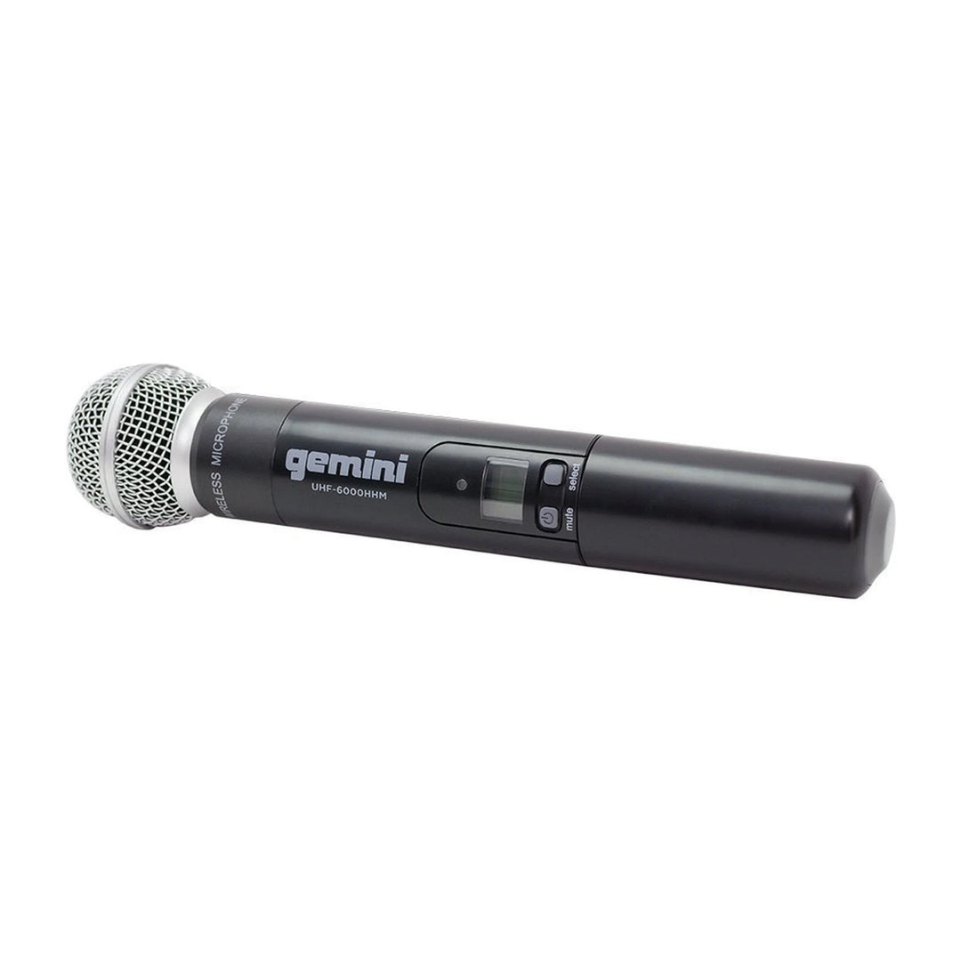 Gemini UHF-6100M Single-Channel UHF Wireless Microphone System - Handheld Vocal