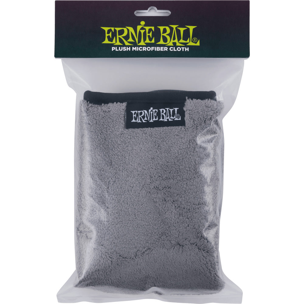 Ernie Ball Ultra-Plush Microfiber Guitar Polish Cloth - 12” x 12”