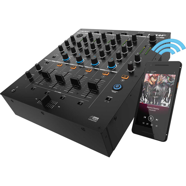 Reloop RMX-44 BT 4-Channel Bluetooth DJ Mixer