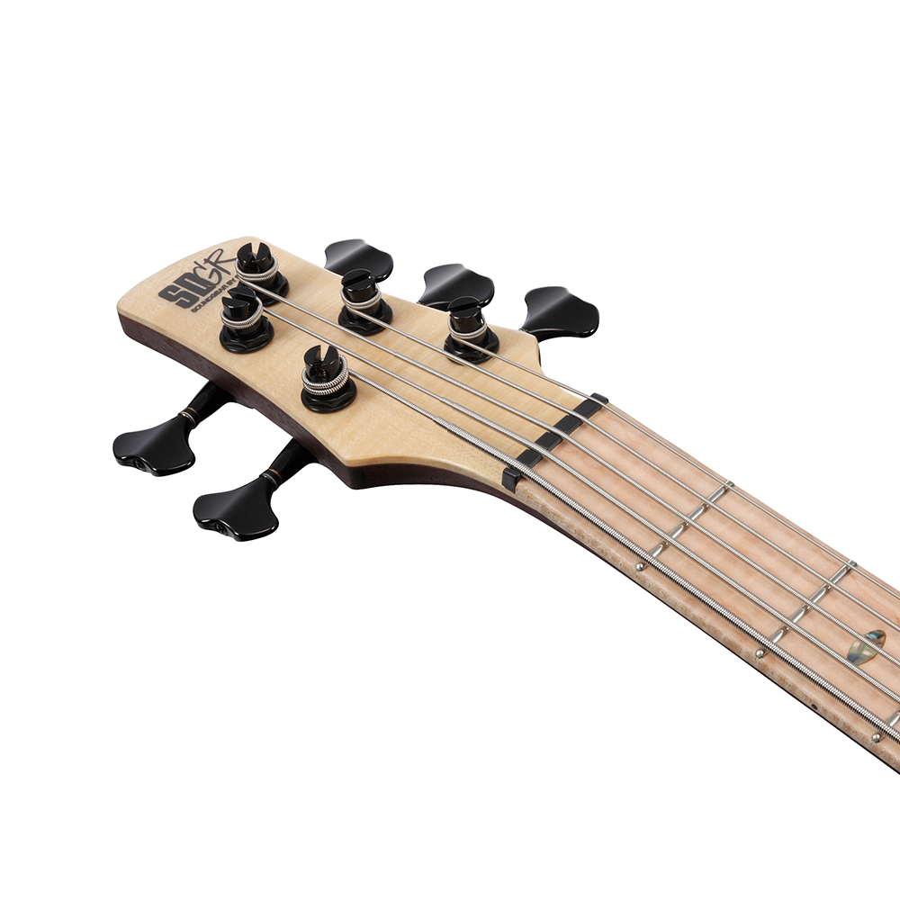Ibanez SR Premium 5-String Electric Bass (Natural Low Gloss) SR5FMDX2NTL