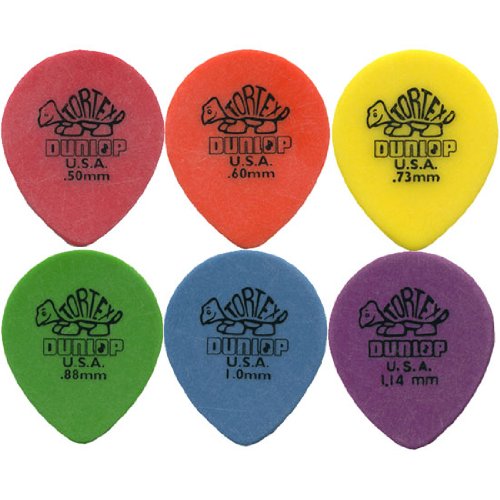 Dunlop 4131 Tortex Teardrop Pick Cab 216pc