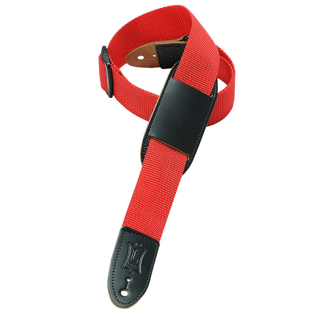 Levy's M8PJ-RED Polypropylene Guitar Straps