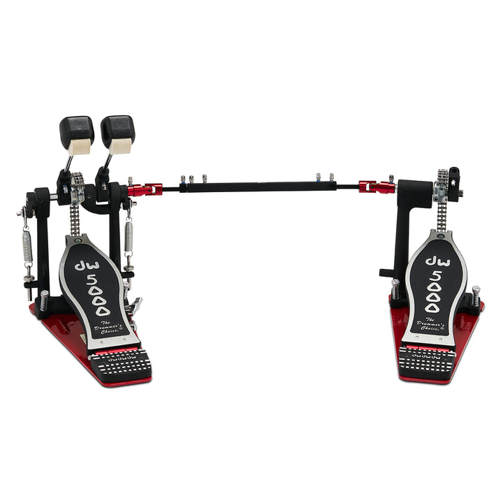 DW CP5002TDL3 5000 Series Lefty Turbo Double Bass Drum Pedal w/ Bag