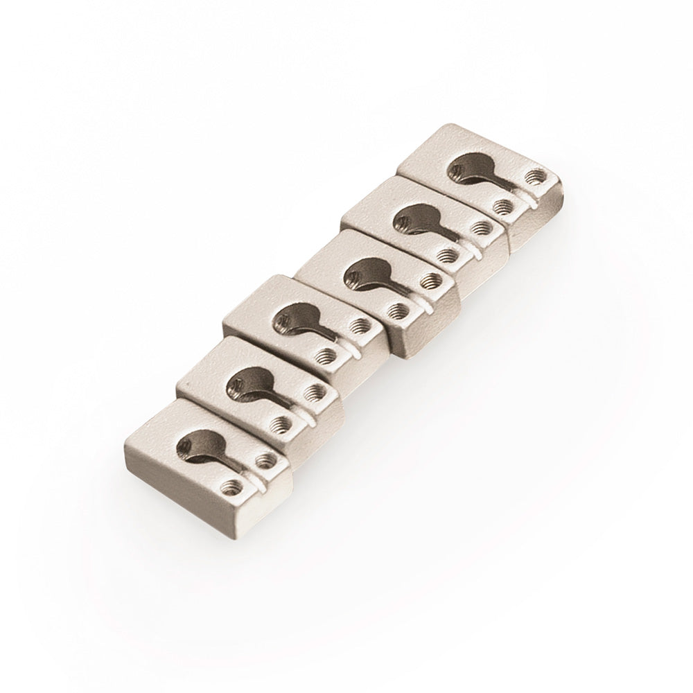 PRS Tremolo Saddles (Molded) 6-Pack - Nickel