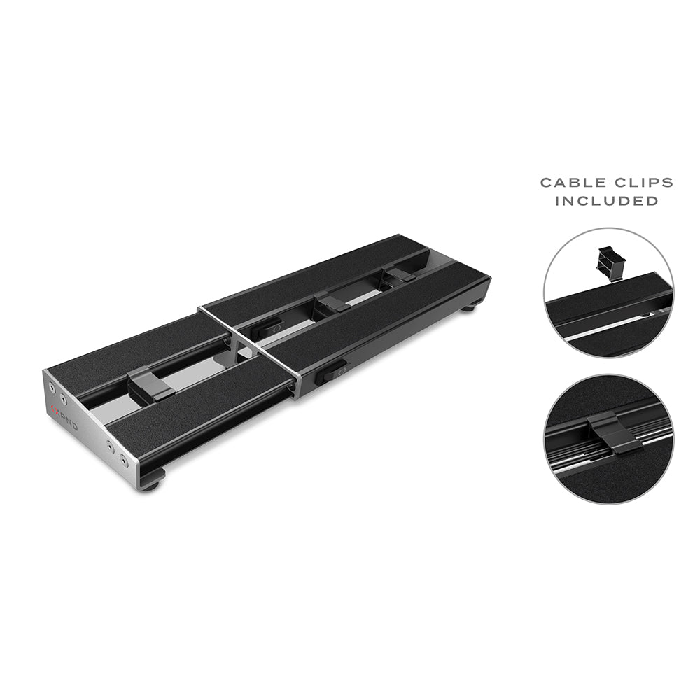 D'Addario XPND 1 Telescoping Guitar Effects Pedalboard