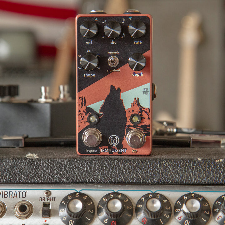 Walrus Audio Monument Harmonic Tap Tremolo Guitar Pedal V2