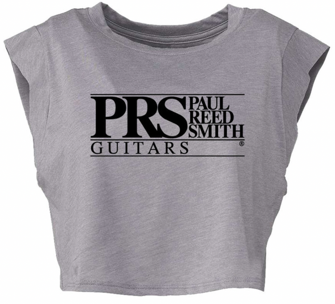 PRS Women's Sleeveless Jersey, Block Logo - Tungsten