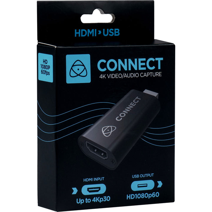 Atomos Connect HDMI to USB Capture Card Streams 4K