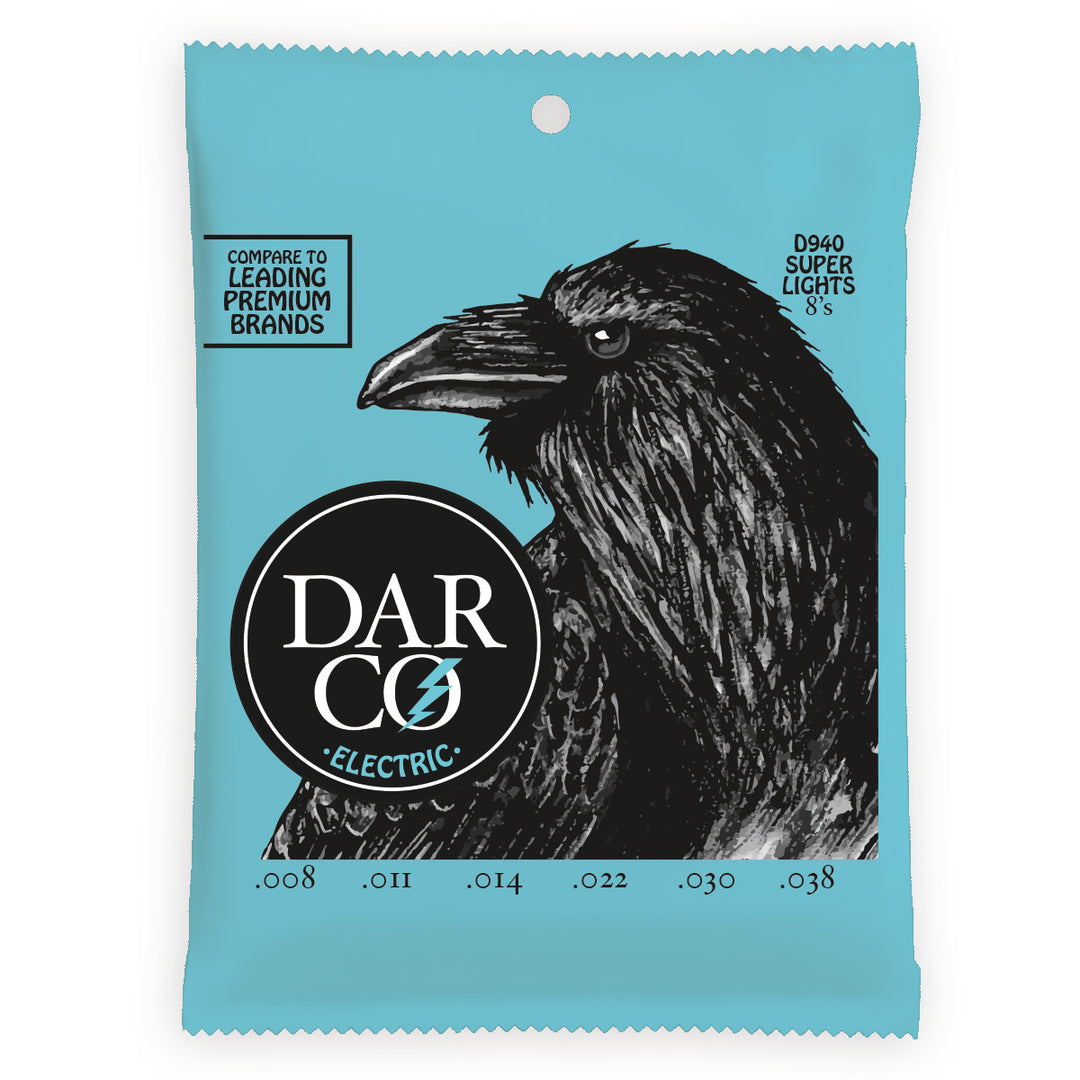 Martin D940 DARCO Electric Guitar Strings - Super Light 8-38