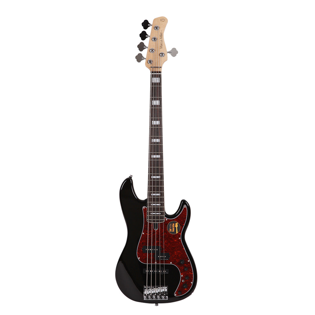 Sire Marcus Miller P7 Alder 5-String 2nd Gen Electric Bass Guitar Left-Handed - Black