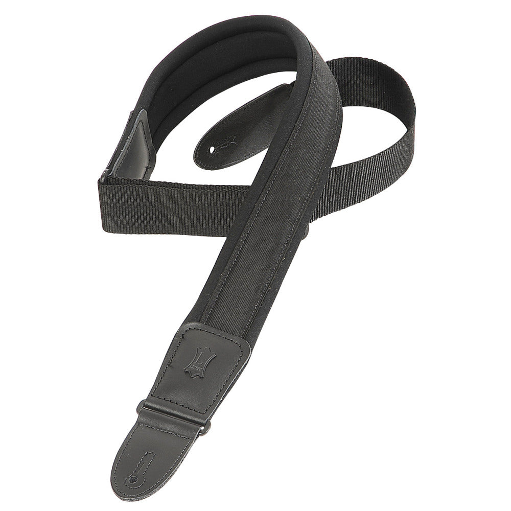 Levy's PM48NP2-BLK Neoprene Guitar Straps