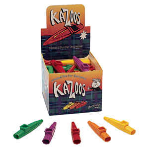 Dunlop JD7700 Kazoo 50 Plastic Asst. Clrs.