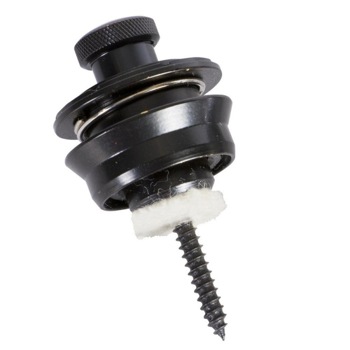On-Stage NSL7200B Solid Brass Strap Lock - Black