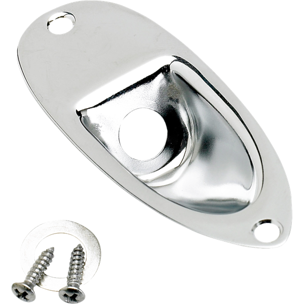 Fender Stratocaster Jack Ferrules - Chrome