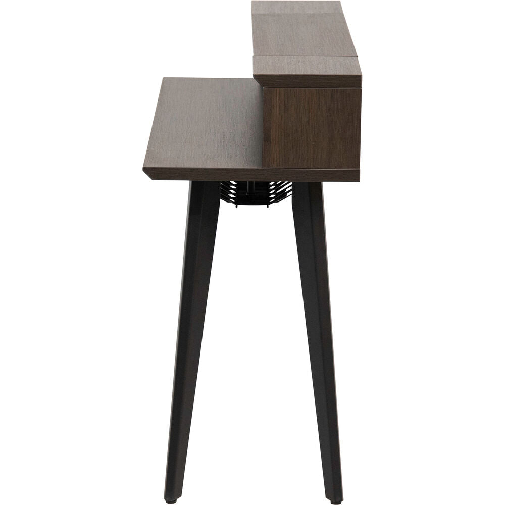 Gator Elite Furniture Series 61-Note Keyboard Table - Dark Walnut