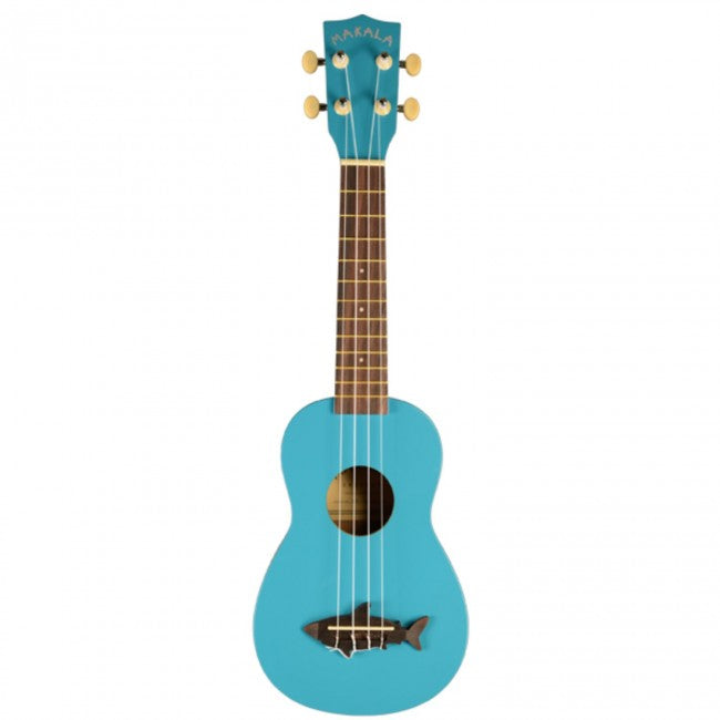 Kala Makala Soprano Shark Ukulele - Blue