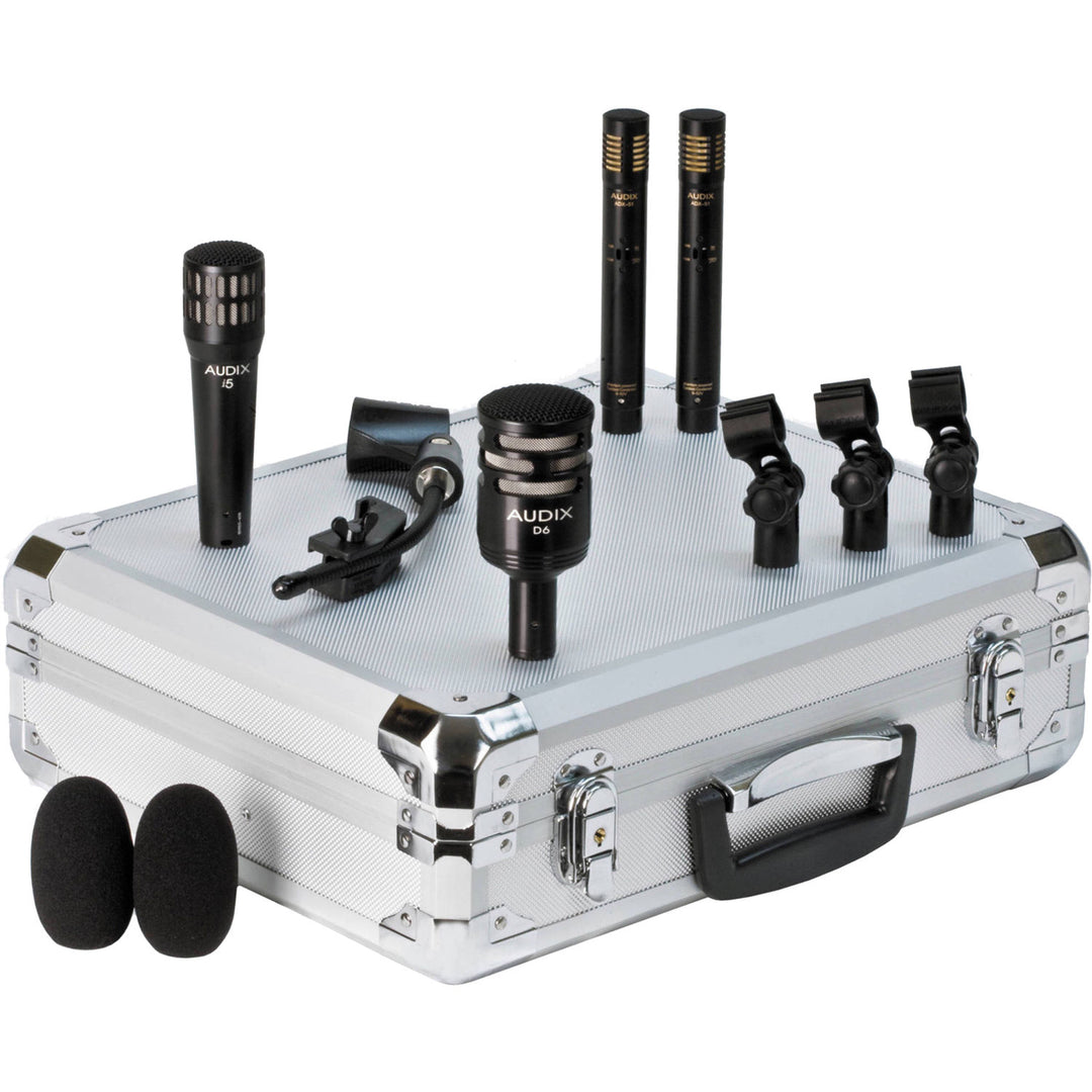 Audix DP Quad Drum Microphone Package for 4-Piece Kit