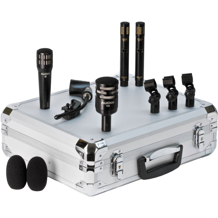 Audix DP Quad Drum Microphone Package for 4-Piece Kit