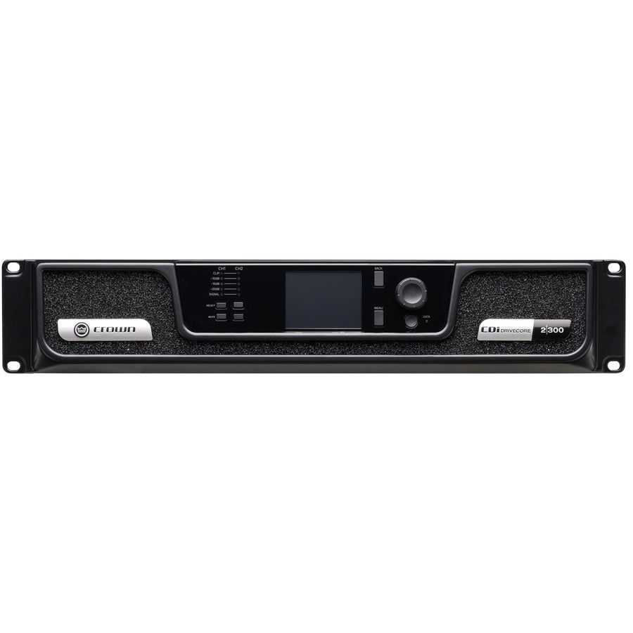 Crown CDi DriveCore 2|300 Two-channel, 300W @ 2/4/8 ohms Power Amplifier with DSP, 70V/100V