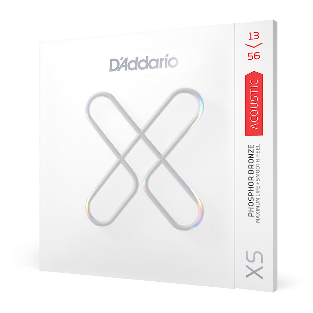 D'Addario XSAPB1356 Acoustic Phosphor Bronze Guitar Strings - Medium 13-56
