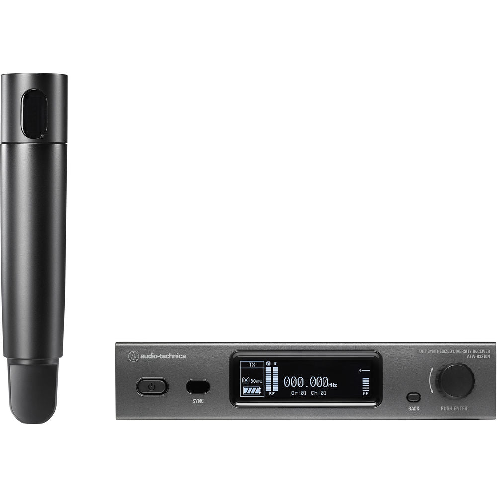 Audio-Technica ATW-3212N 3000 Series Network Wireless Handheld Microphone System, No Mic Capsule (DE2: 470 to 530 MHz)