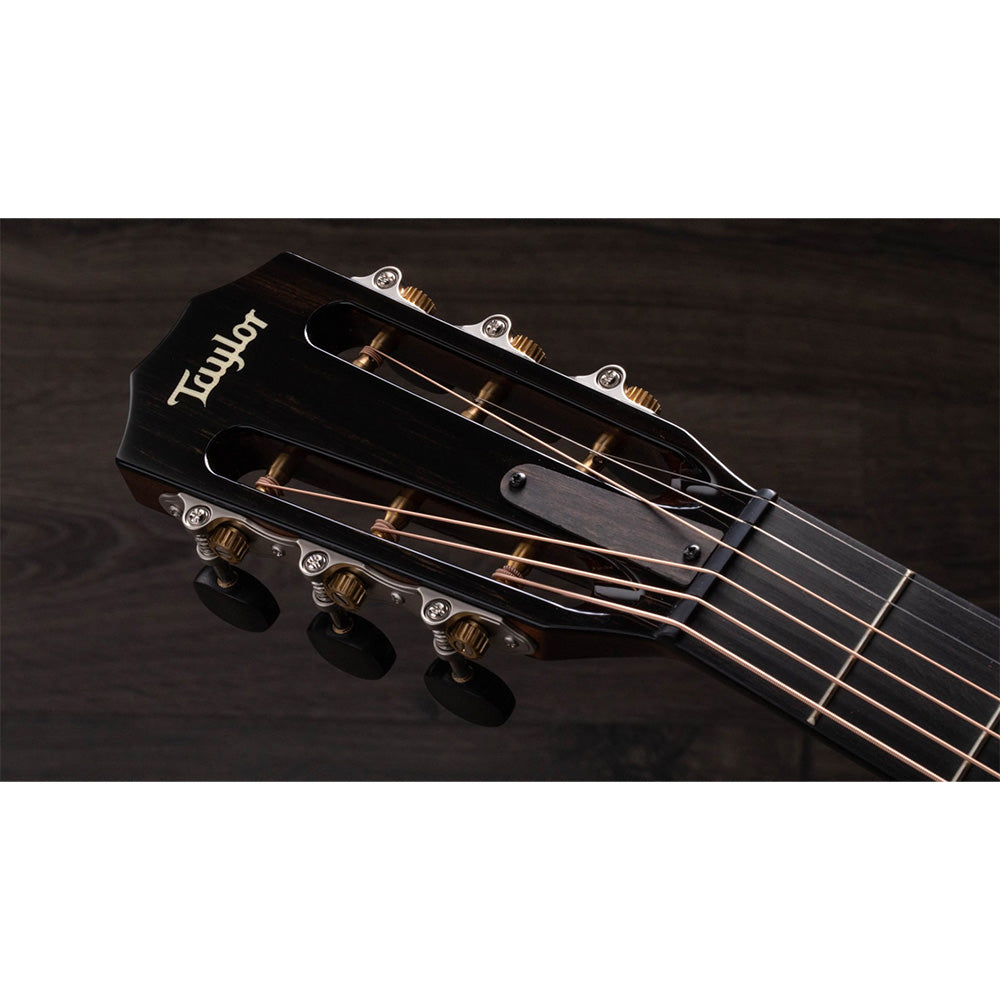 Taylor Guitars 612ce 12-Fret, West African Crelicam Ebony Fretboard, Expression System ® 2 Electronics, Venetian Cutaway with Taylor Deluxe Hardshell Brown Case