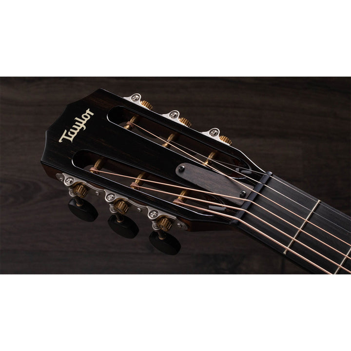 Taylor Guitars 612ce 12-Fret, West African Crelicam Ebony Fretboard, Expression System ® 2 Electronics, Venetian Cutaway with Taylor Deluxe Hardshell Brown Case