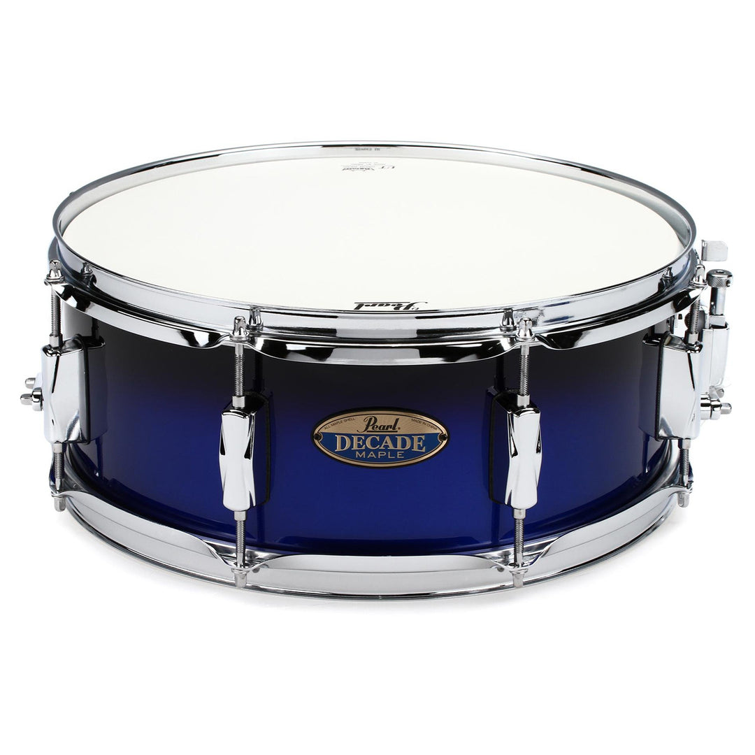 Pearl Decade Maple DMP1455SC 14" x 5.5" Snare Drum #216 Kobalt Blue Fade