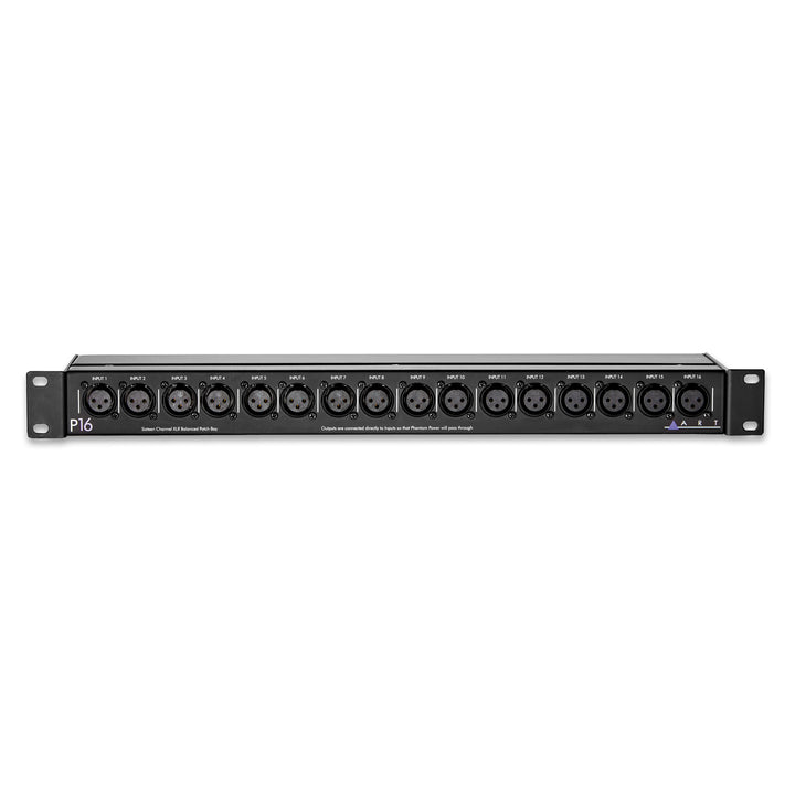 ART XLR 16 CH PATCH BAY - 1U